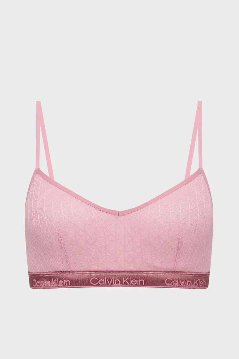Женский розовый бюстгальтер UNLINED BRALETTE 6