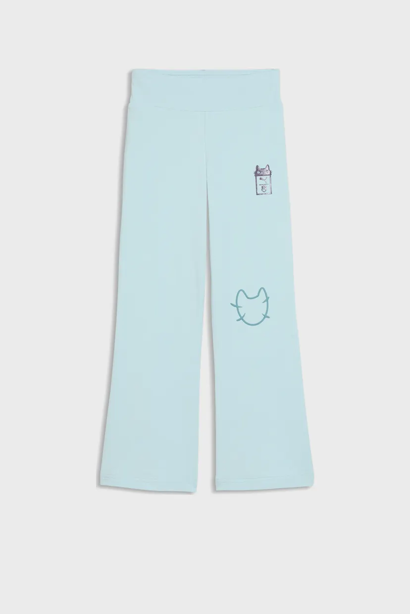 Дитячі блакитні спортивні штани PUMA x GABBY'S DOLLHOUSE Flared Leggings Kids 4