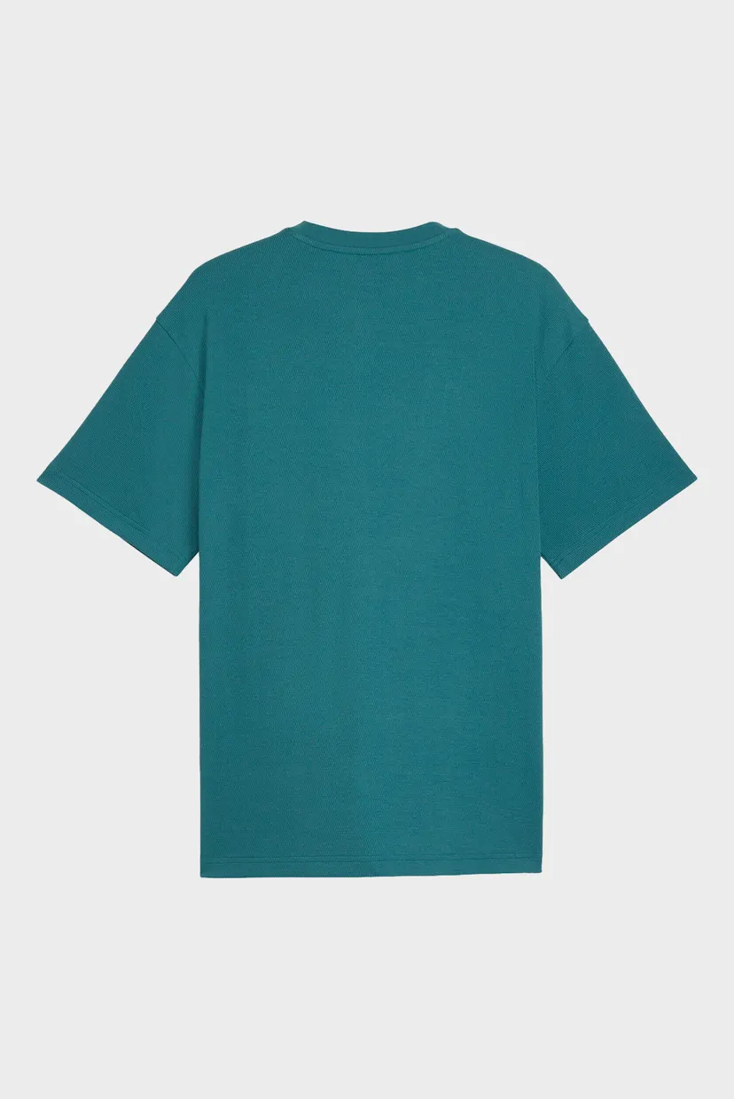 Мужская бирюзовая футболка Essentials Elevated Relaxed Tee Men 5