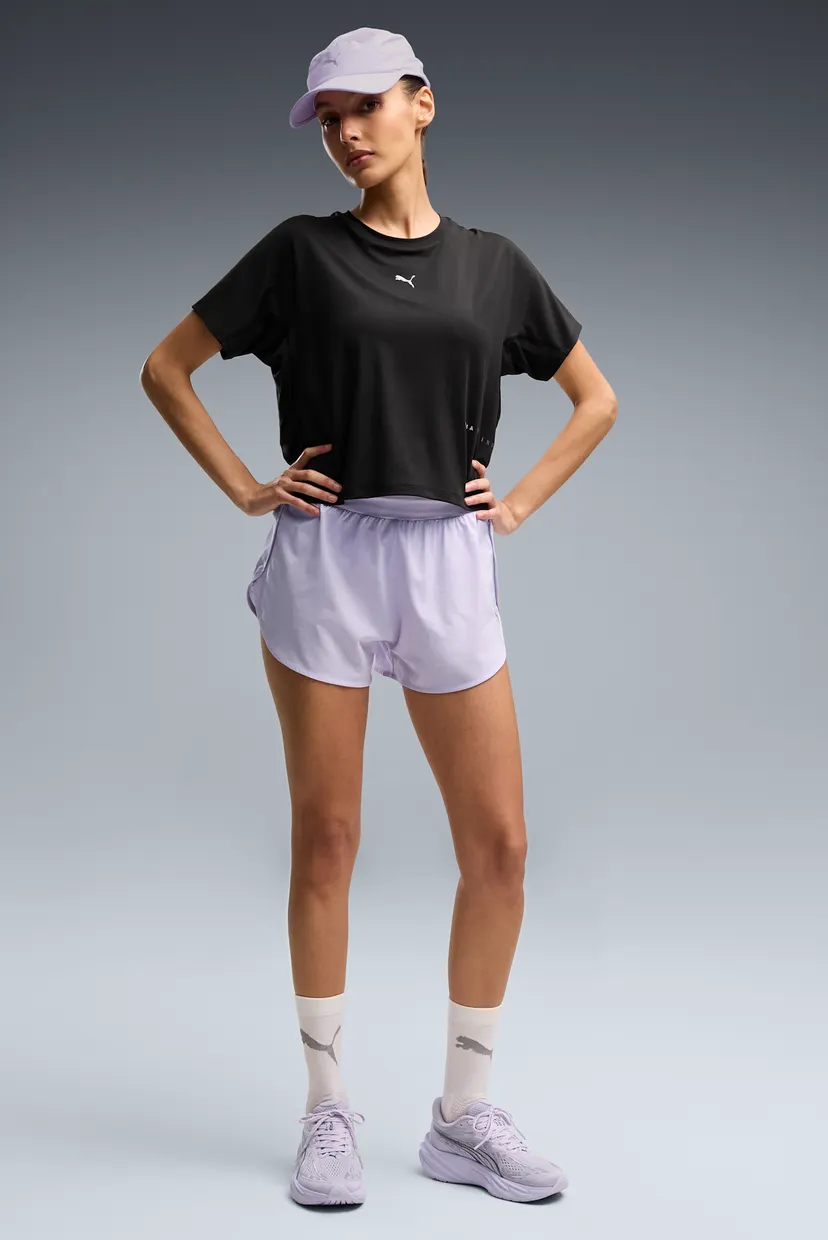 Жіноча чорна футболка Brightstride CLOUDSPUN Running Tee Women 3