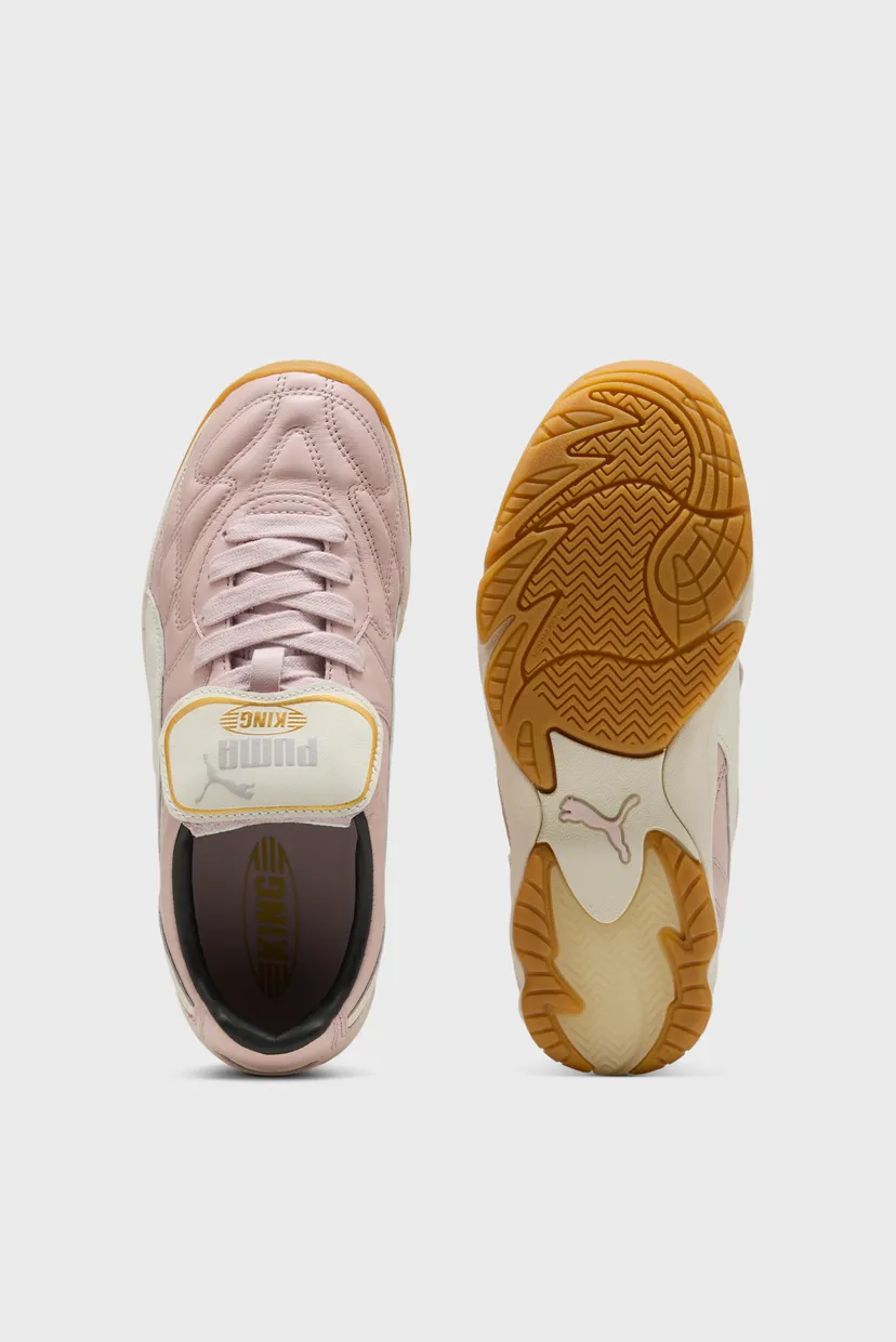 Пудровые кожаные кроссовки King Indoor Sneakers Unisex 4