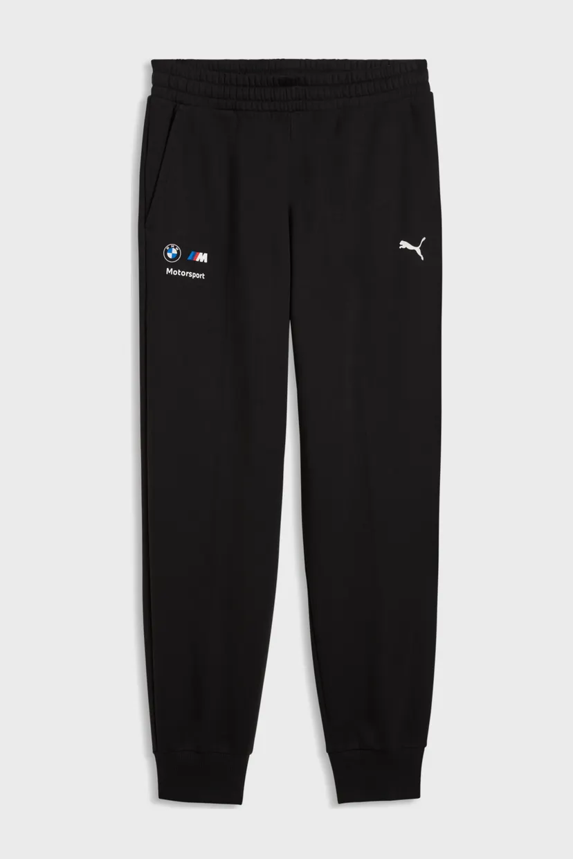 Мужские черные спортивные брюки BMW M Motorsport Essentials Fleece Pants Men 4