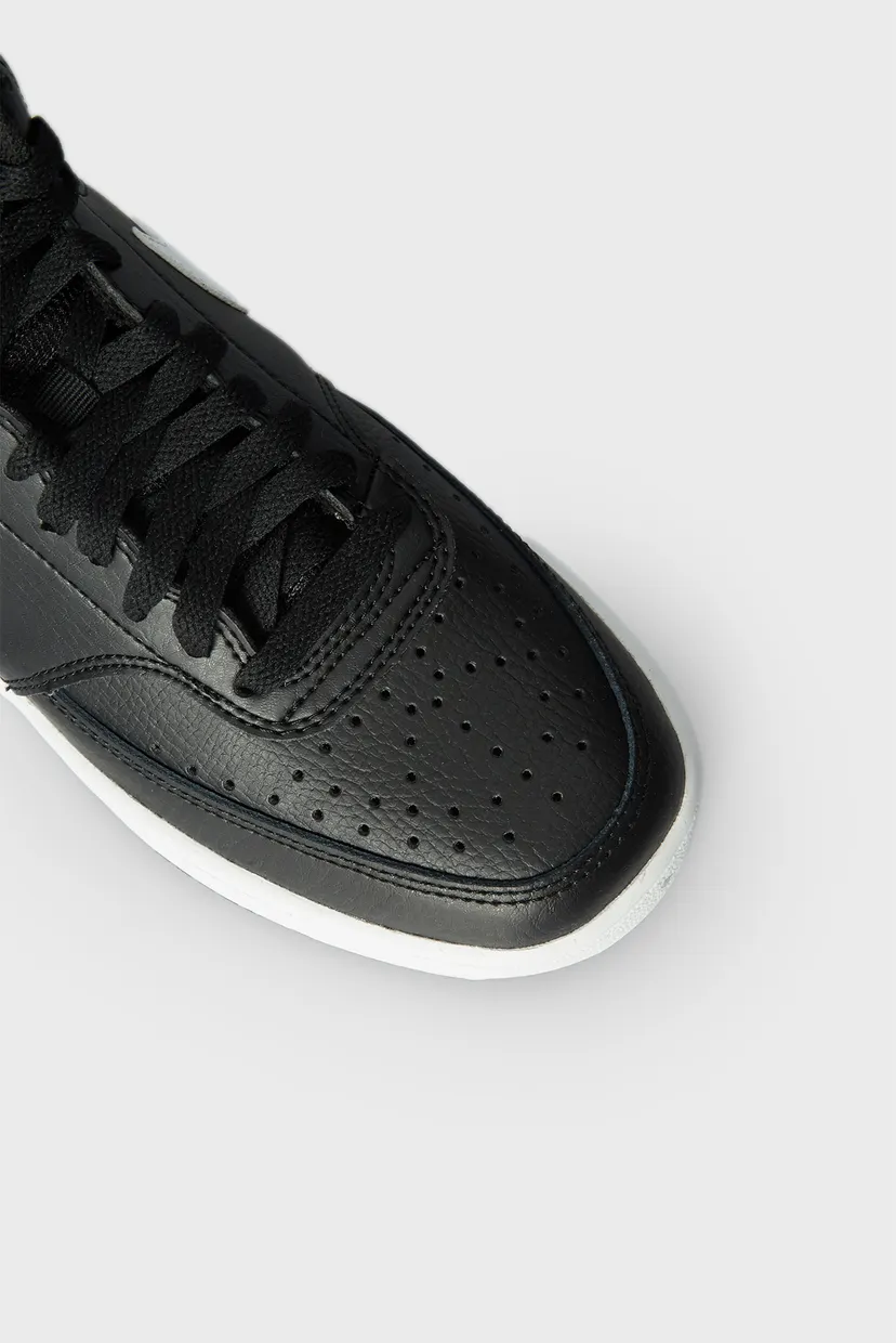 Жіночі чорні кросівки WMNS NIKE COURT VISION MID 4