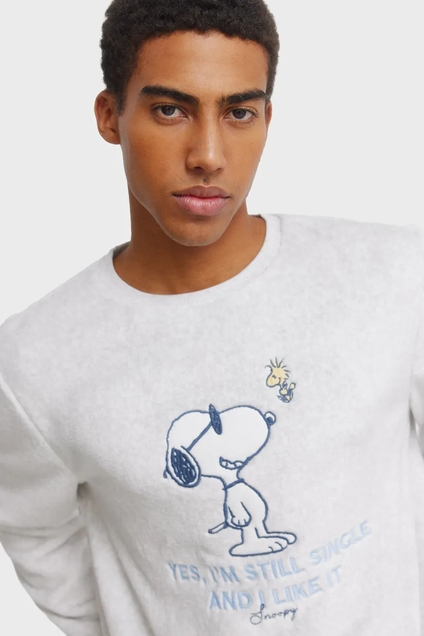 Чоловіча піжама (світшот, брюки) Snoopy 5