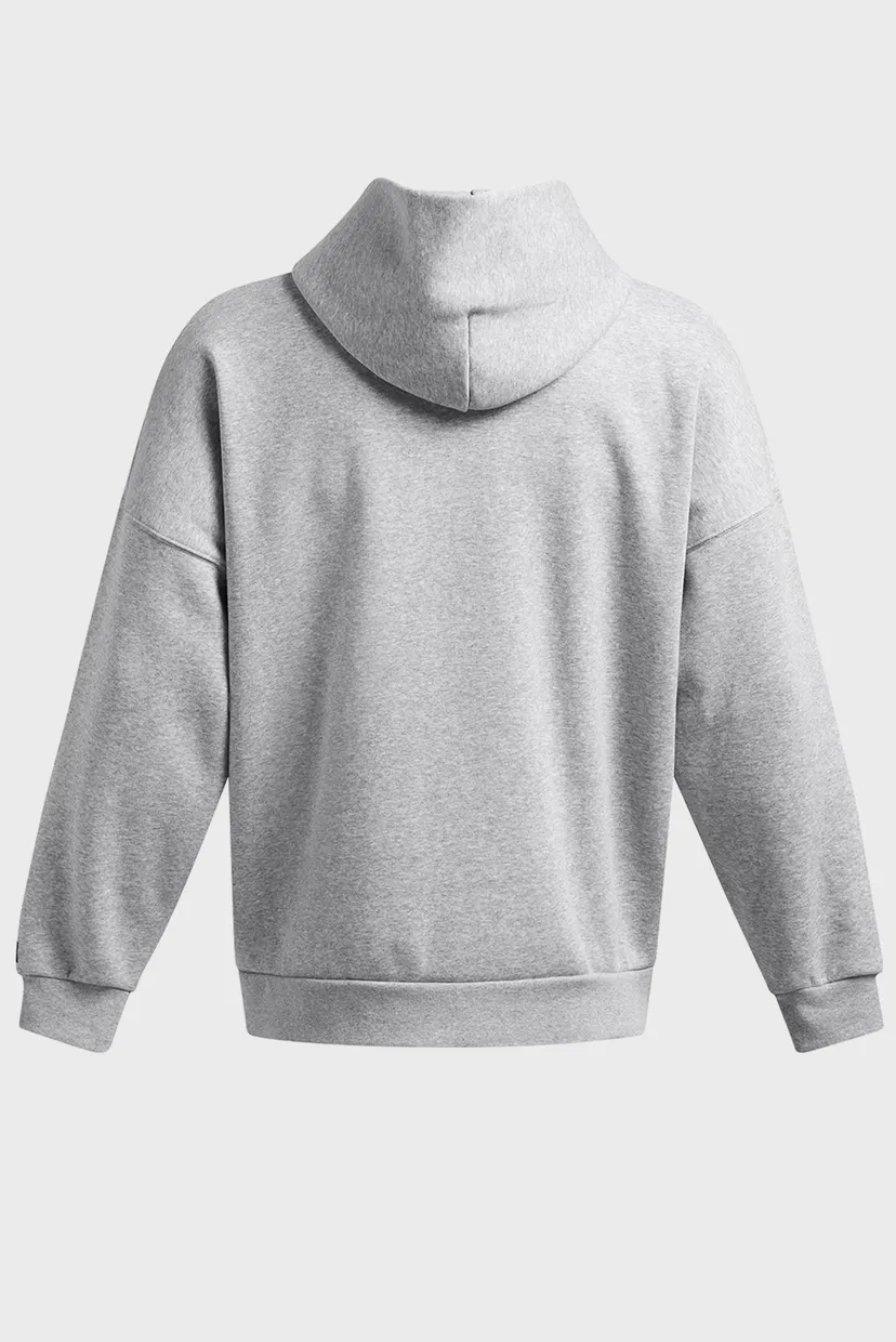 Чоловіче світло-сіре худі UA Icon Fleece OS Hood 6