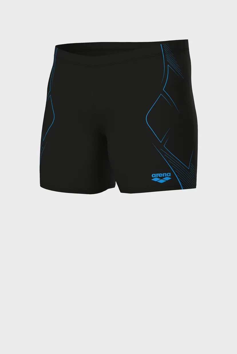 Чоловічі чорні гідрошорти GRAPHIC SWIM MID JAMMER 6