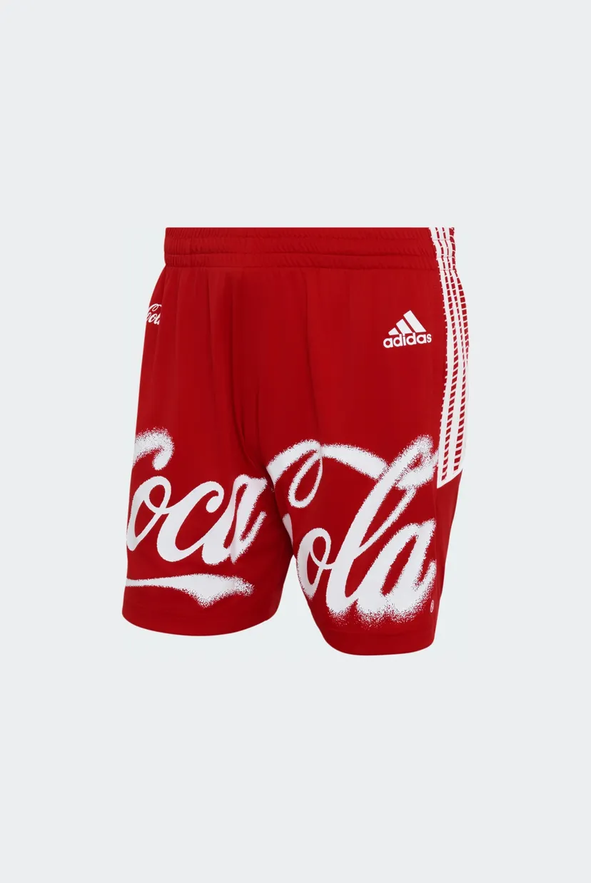 Мужские красные шорты с узором COCA COLA TRAINING 6