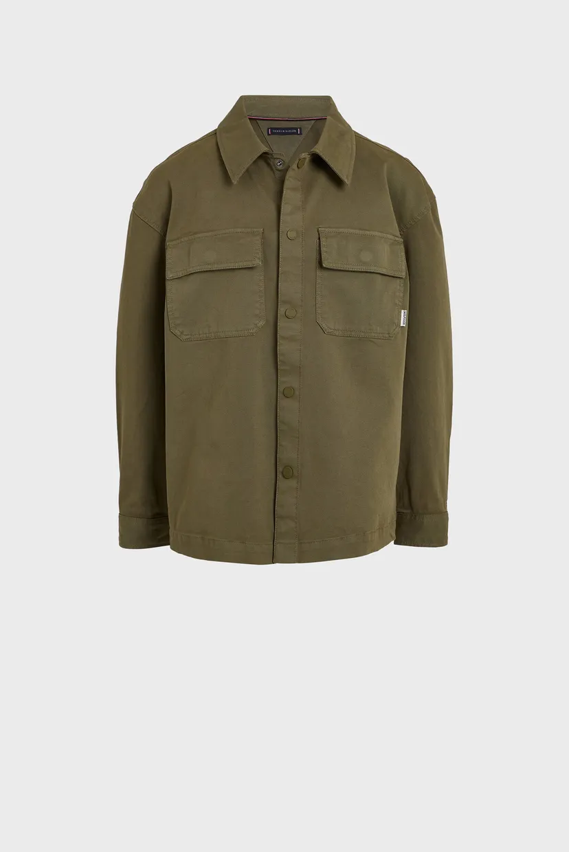 Дитяча оливкова сорочка UTILITY OVERSHIRT LS 4