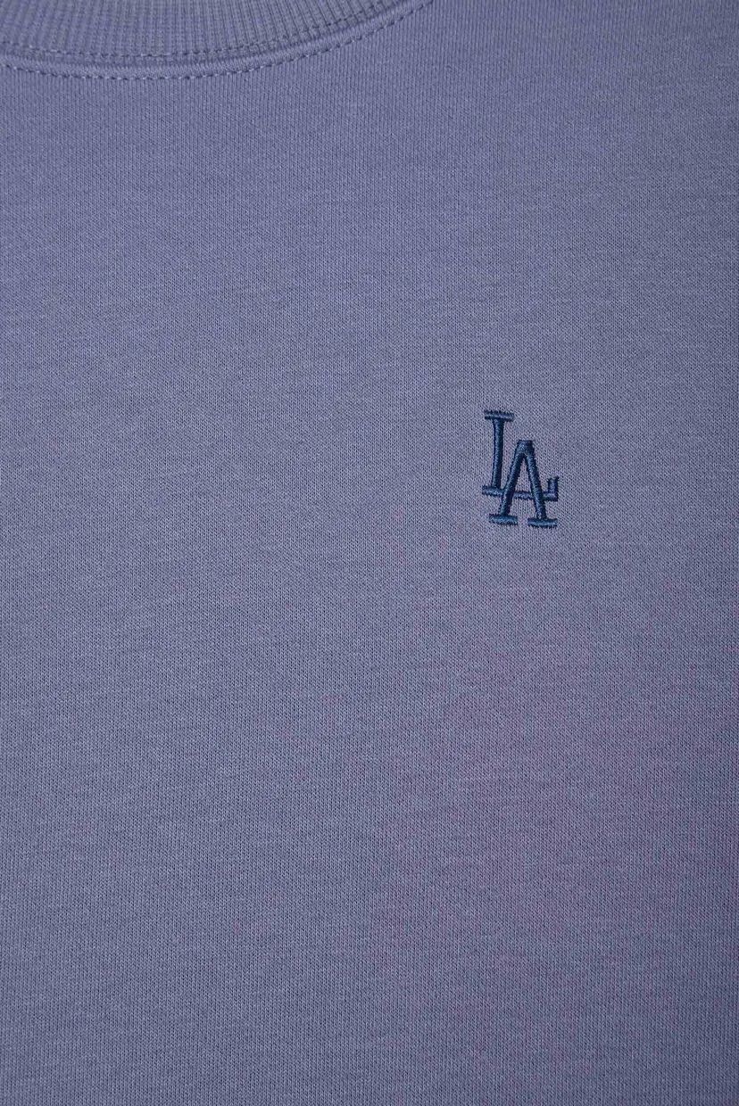 Фиолетовый свитшот LOS ANGELES DODGERS BASE RUNNE (унисекс) 3