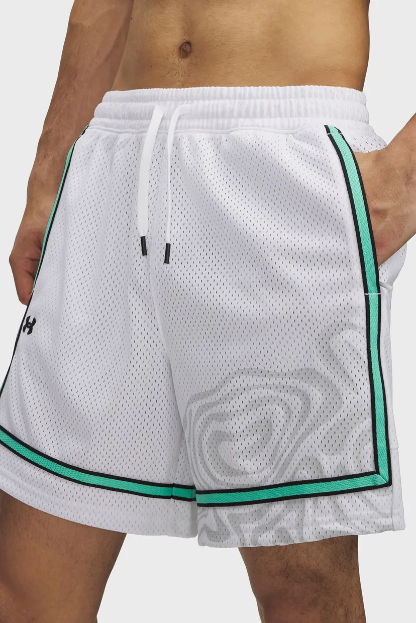 Чоловічі білі шорти Zone Pro 7 Mesh Shrt 7 Mesh Prntd 4