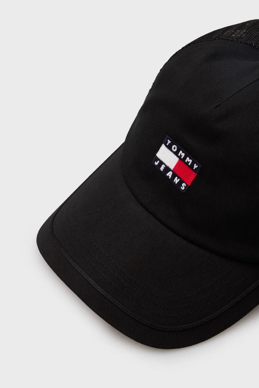 Чоловіча чорна кепка TJM HERITAGE TRUCKER 4