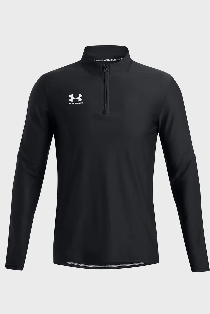 Чоловіча чорна спортивна кофта UA M's Ch. Pro 1/4 Zip 4