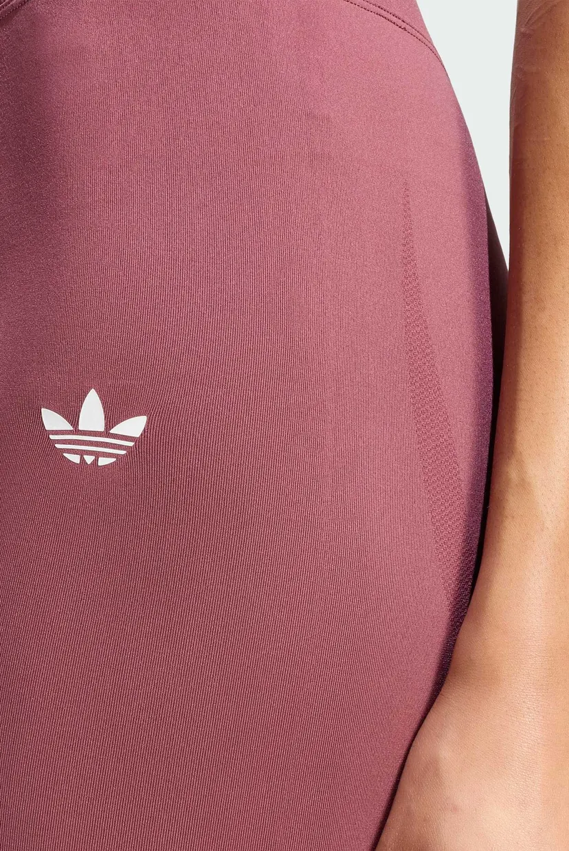 Жіночі малинові тайтси ESSENTIALS SEAMLESS 5