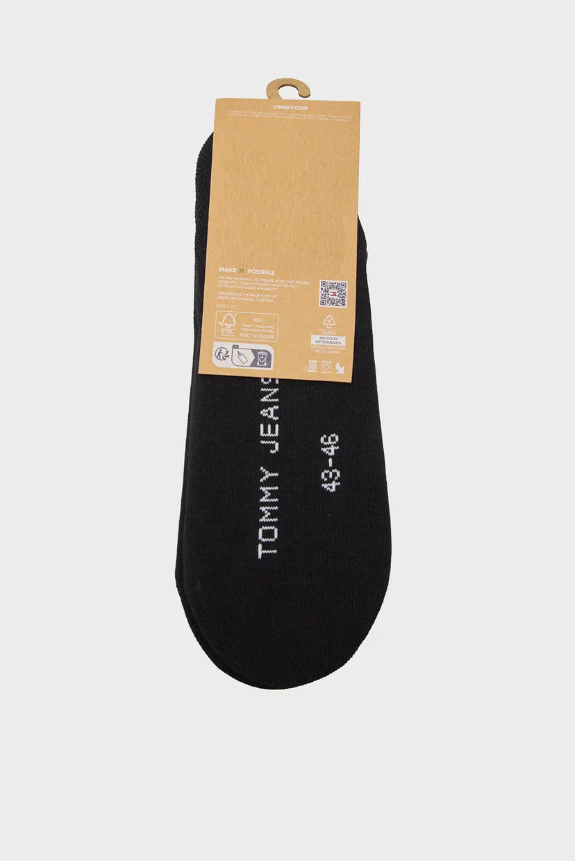 Черные следы (2 пары) TH UNI TJ FOOTIE 2P FLAG 3