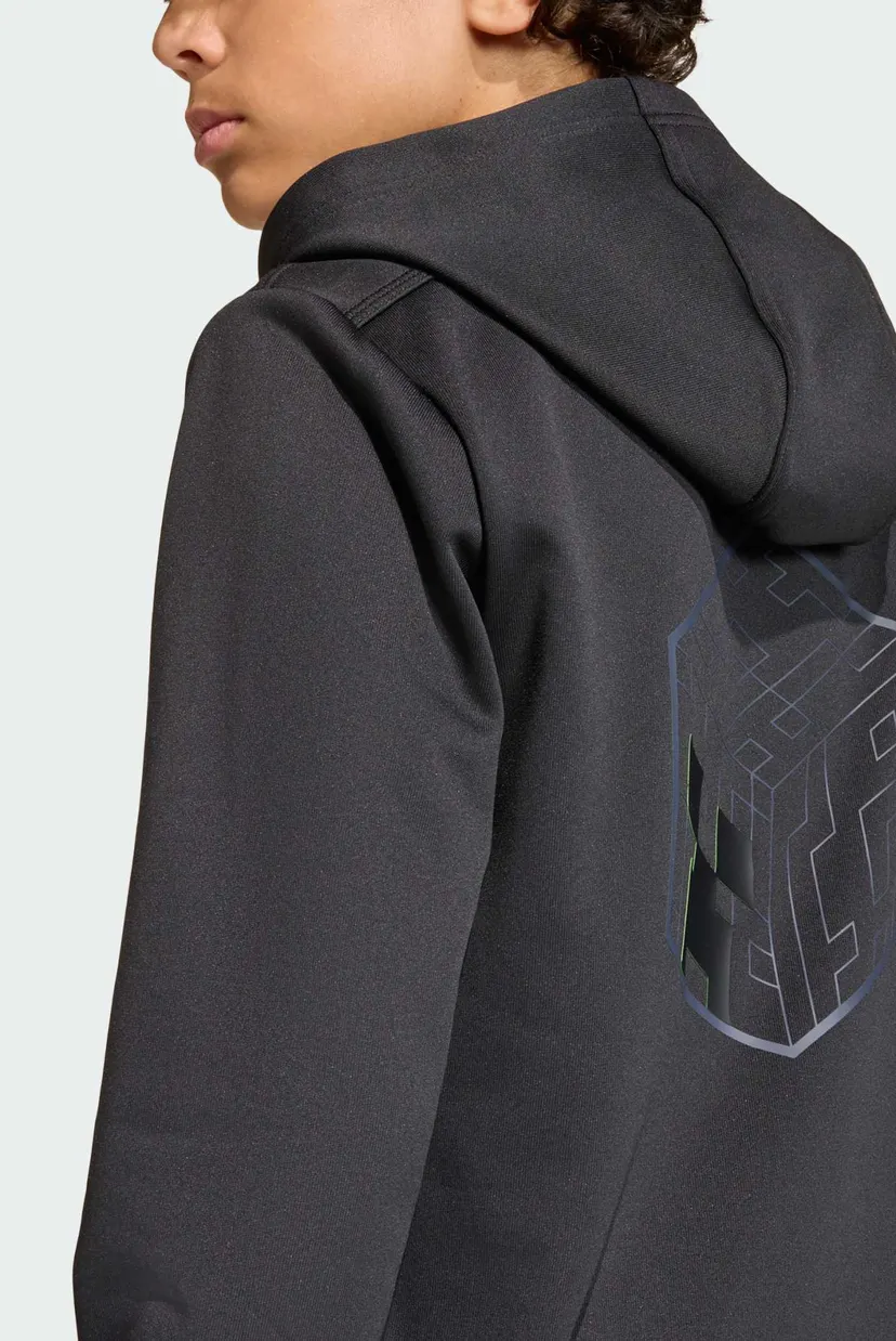 Дитяче чорне худі Adidas Minecraft Training 5