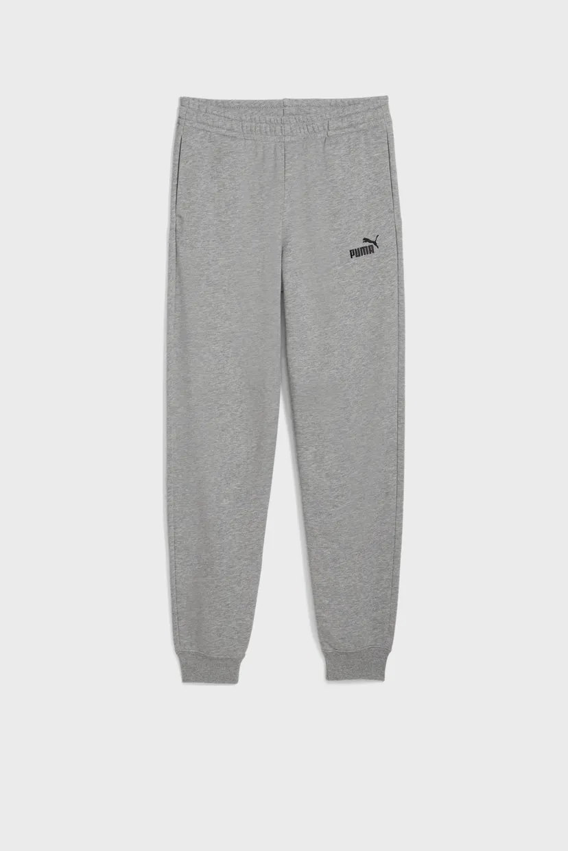 Детские серые спортивные брюки ESS No. 1 Logo Sweatpants Youth 4