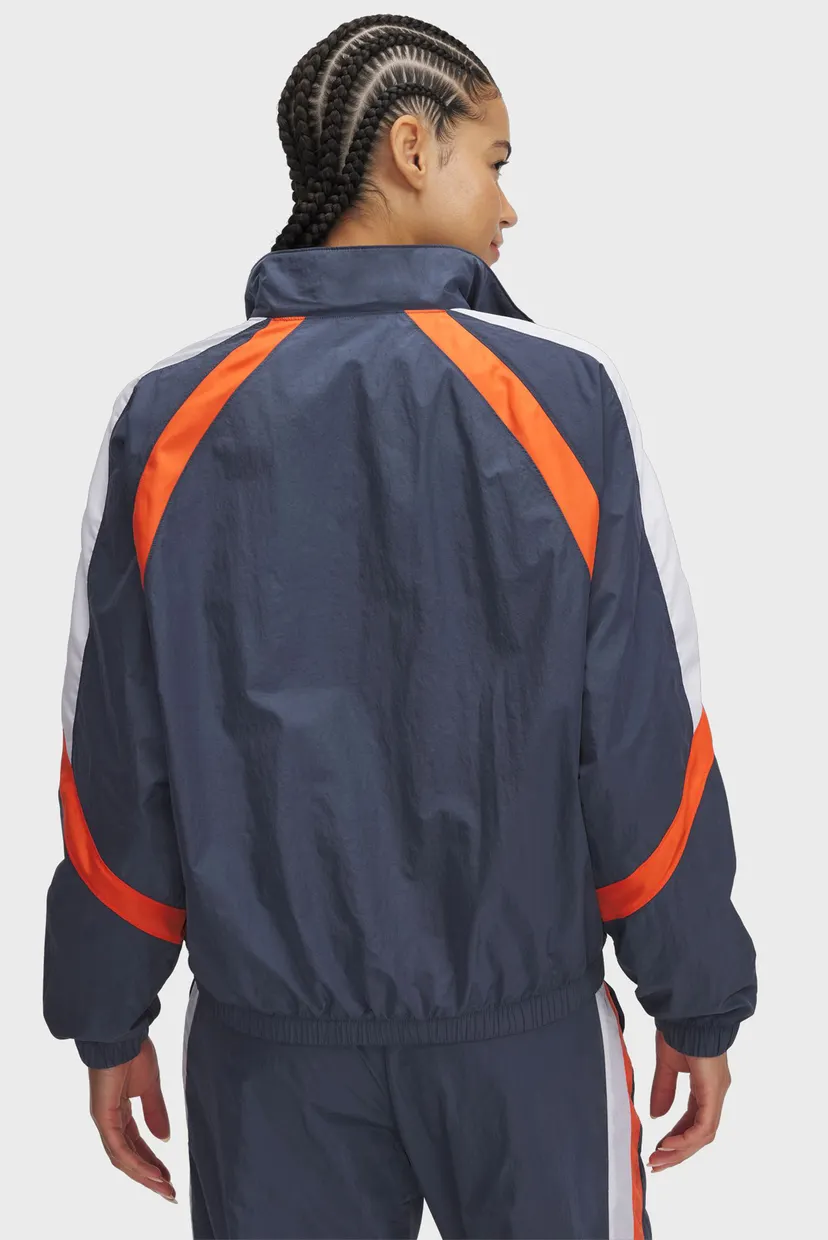 Женская темно-серая ветровка Icon Crinkle Track Jacket 3