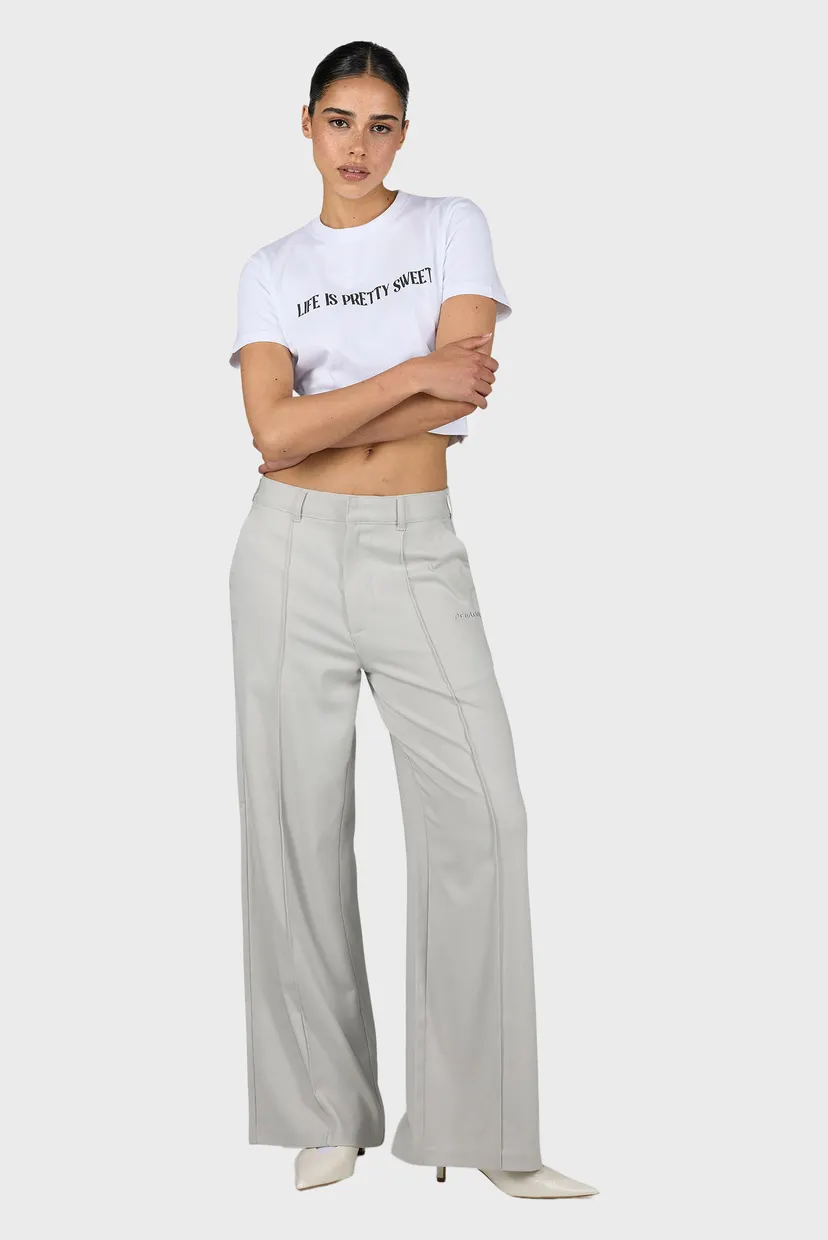 Жіноча біла футболка Tinca Cropped Baby Tee 6