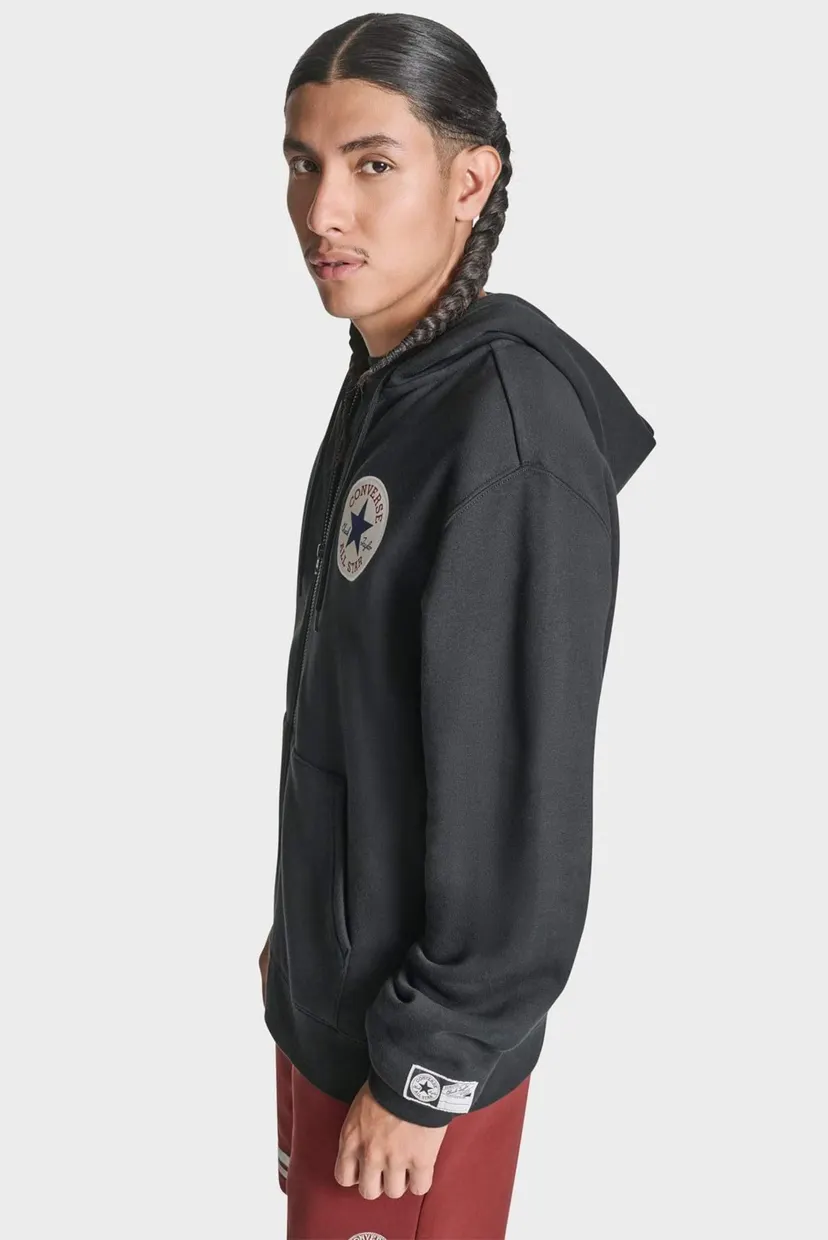 Чоловіче чорне худі CHUCK FLEECE STANDARD 3