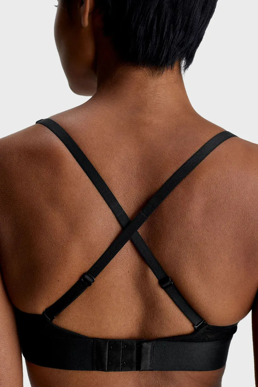 Женский черный бюстгальтер UNLINED BRALETTE 4