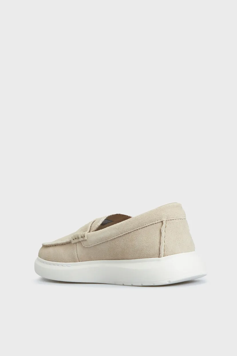 Чоловічі бежеві замшеві лофери TOMMY HILFIGER HYBRID LOAFER 5