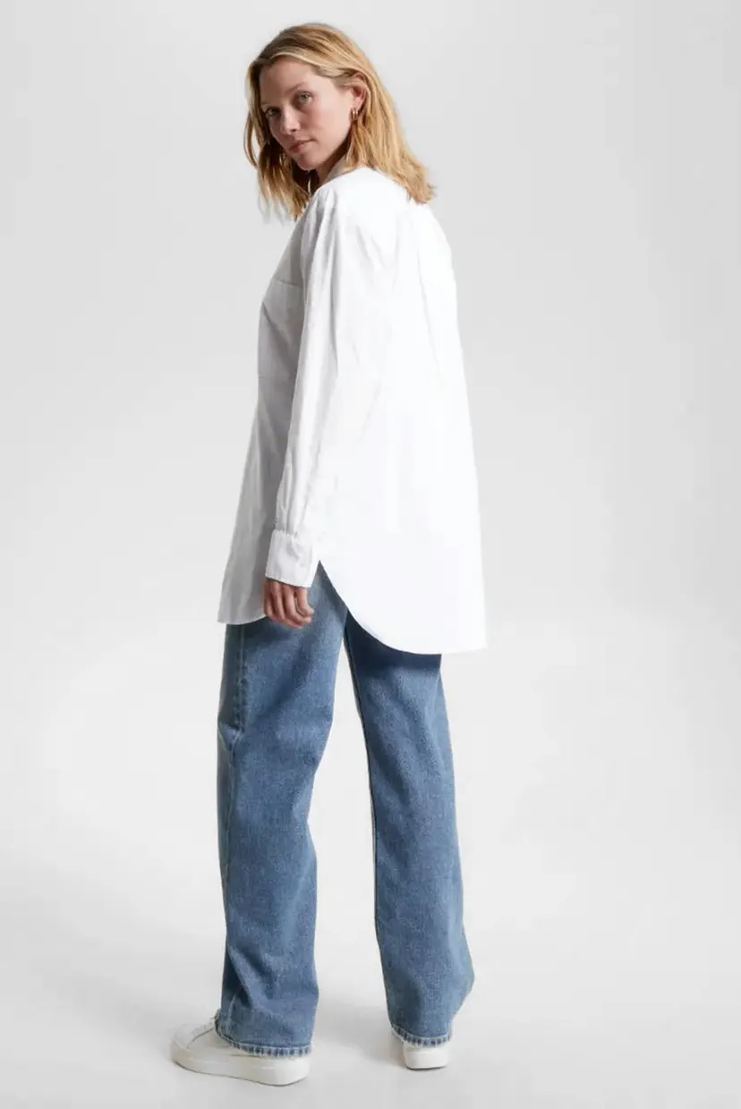 Жіноча біла сорочка OXFORD OVERSIZED 3