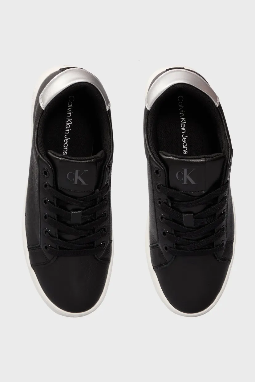 Женские черные кожаные сникерсы CLASSIC CUPSOLE LOW OHB 4