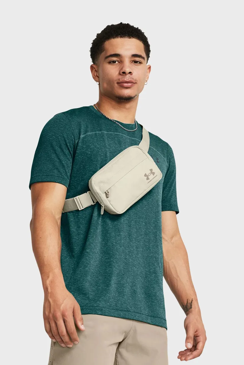 Бежевая поясная сумка UA Loudon Waist Bag Xbody Under Armour