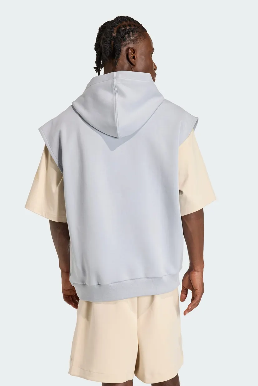 Мужской серый жилет SOFT LUX HOODED 3