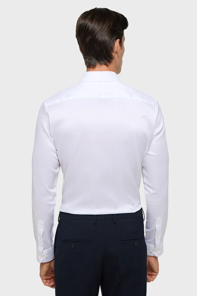 Чоловіча біла сорочка SLIM FIT 3