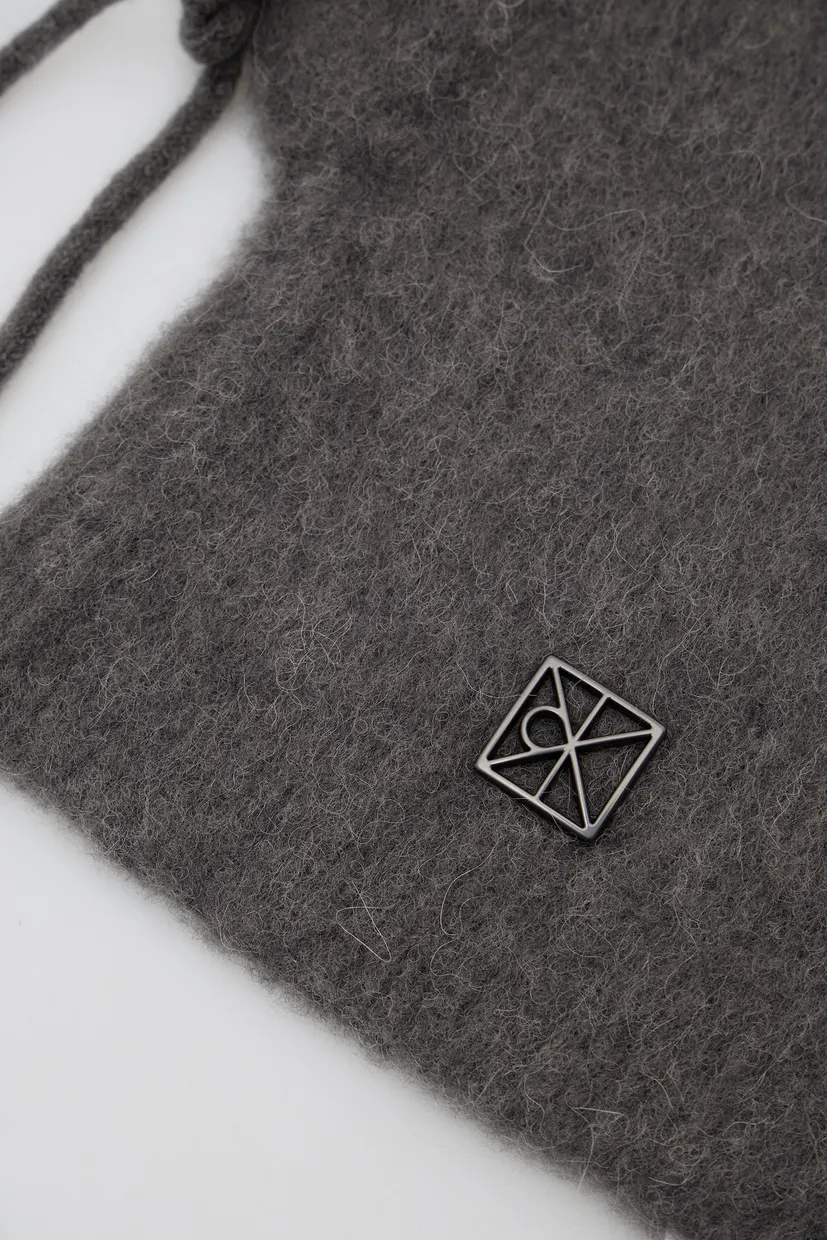 Мужской серый капор BRUSHED 3