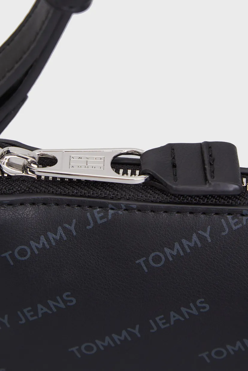 Жіноча чорна сумка з візерунком TJW ESS MUST SHOULDER BAG 5