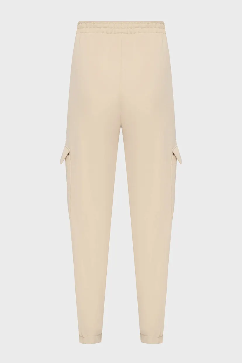 Жіночі бежеві спортивні штани WOVEN LABEL UTILITY KNIT 6