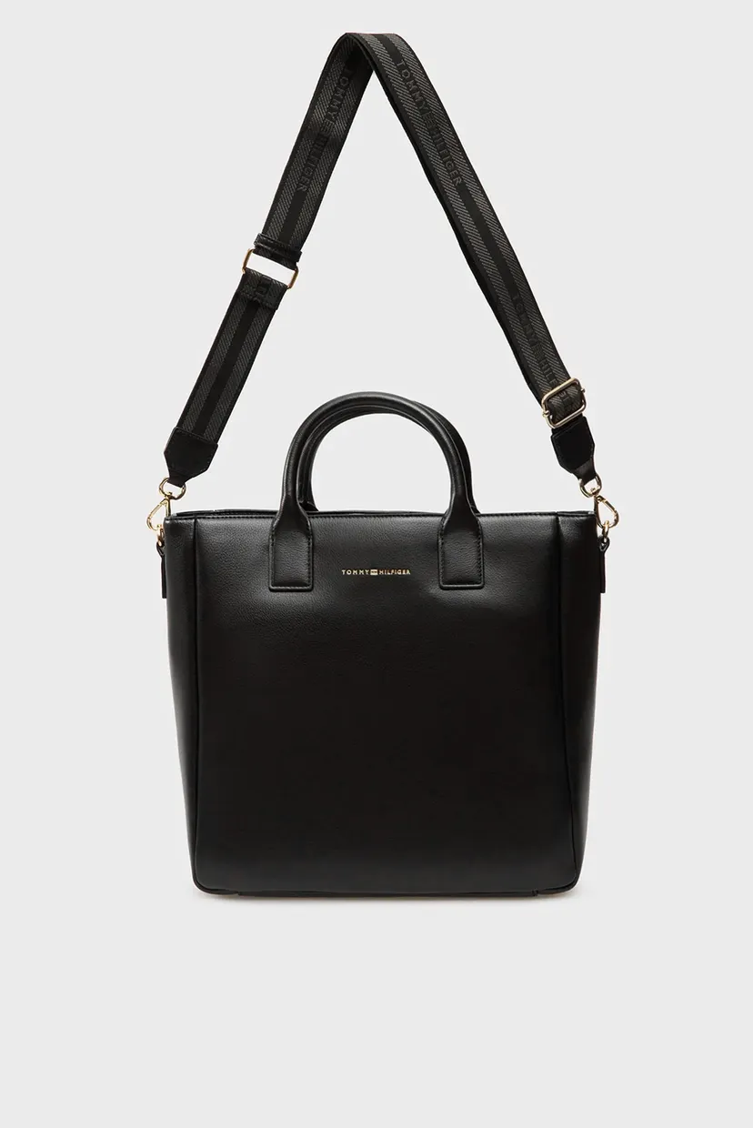 Женская черная сумка CASUAL TOTE 6