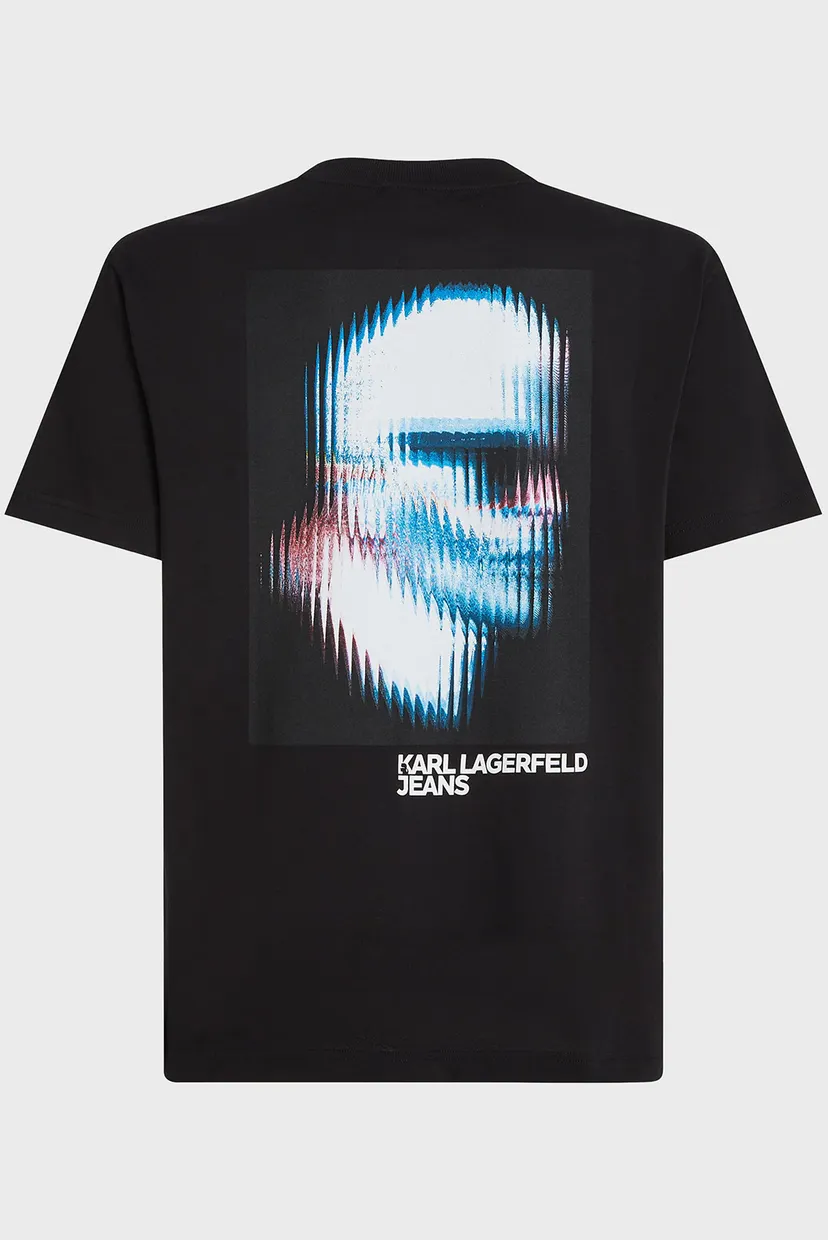 Чоловіча чорна футболка KARL TEE 5