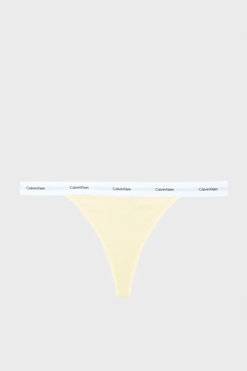 Жіночі жовті трусики STRING THONG 6