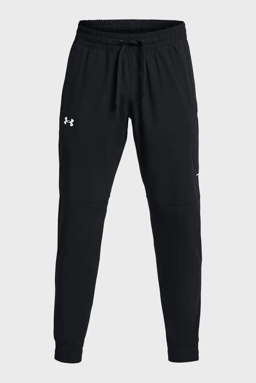 Чоловічі чорні спортивні штани UA Hoops Woven 4