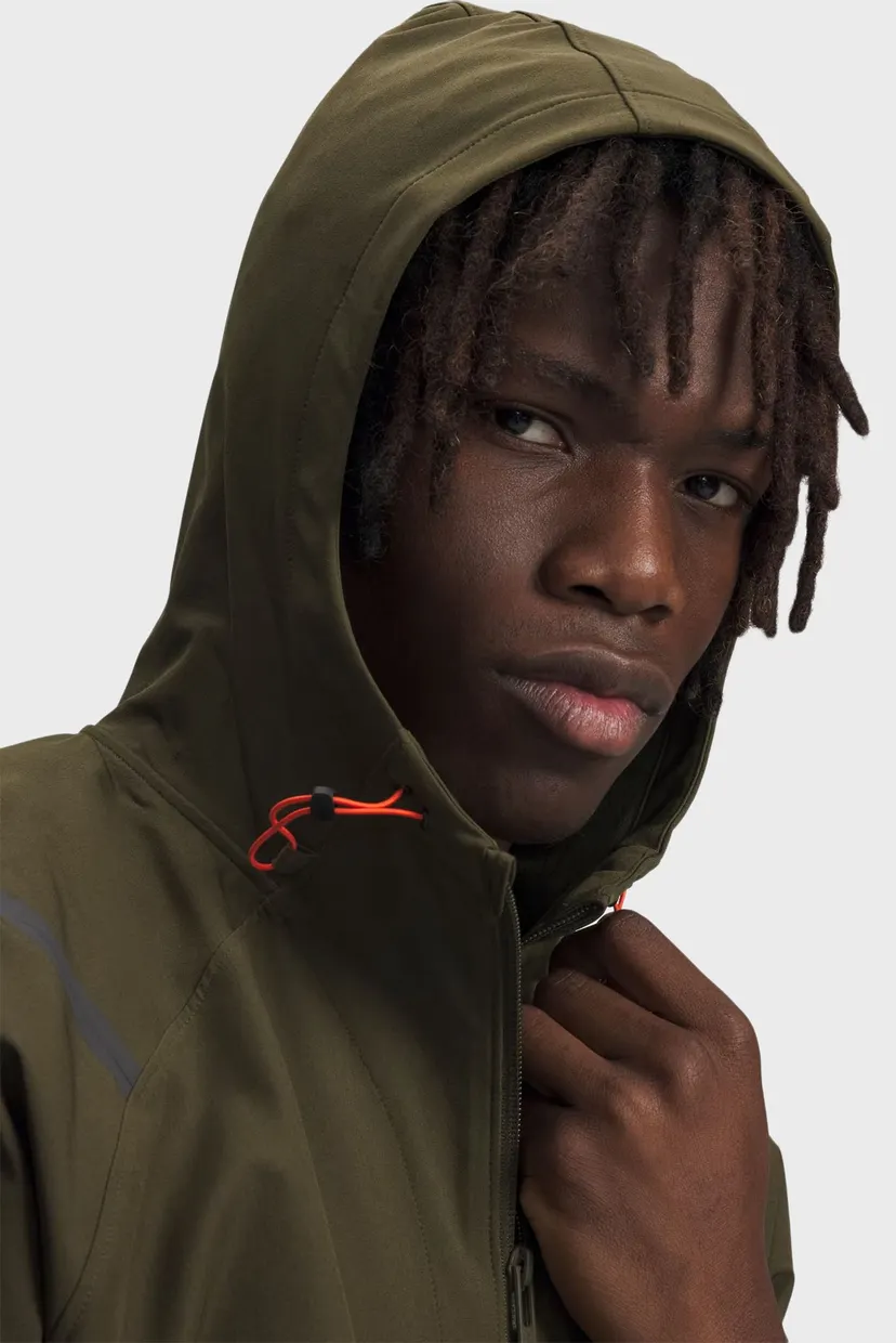 Чоловіча оливкова вітровка UA Unstoppable Jacket LC 3