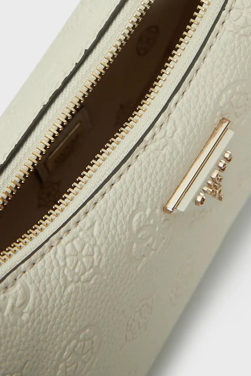 Жіноча біла сумка CRESIDIA TOP ZIP SHOULDER BAG 5