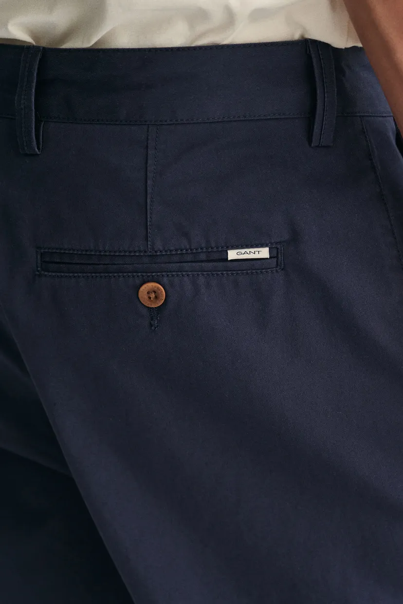 Чоловічі темно-сині чіноси TAPERED TWILL CHINO 5