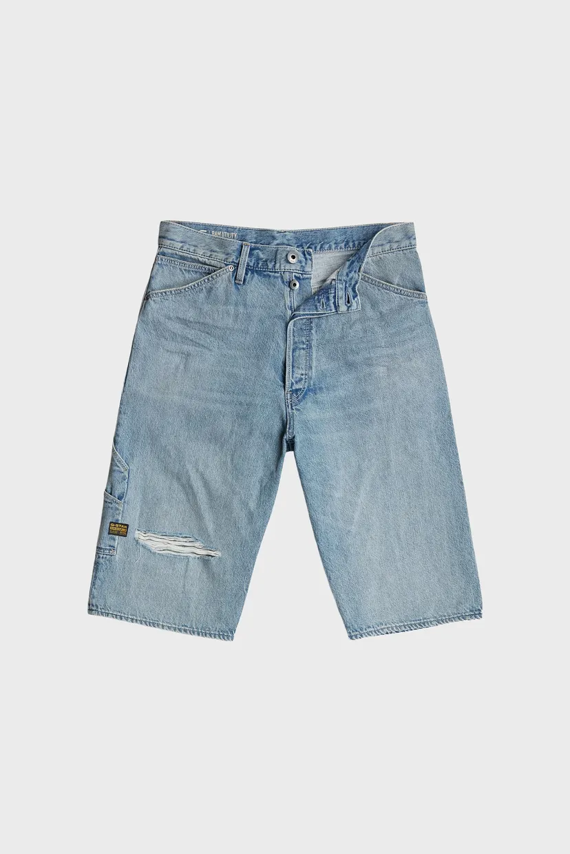 Мужские голубые джинсовые шорты Bam Logger Short 6