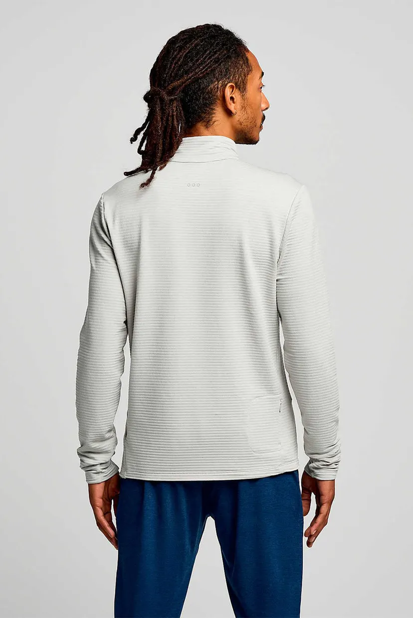 Мужская серая спортивная кофта TRIUMPH 3D 1/2 ZIP 3