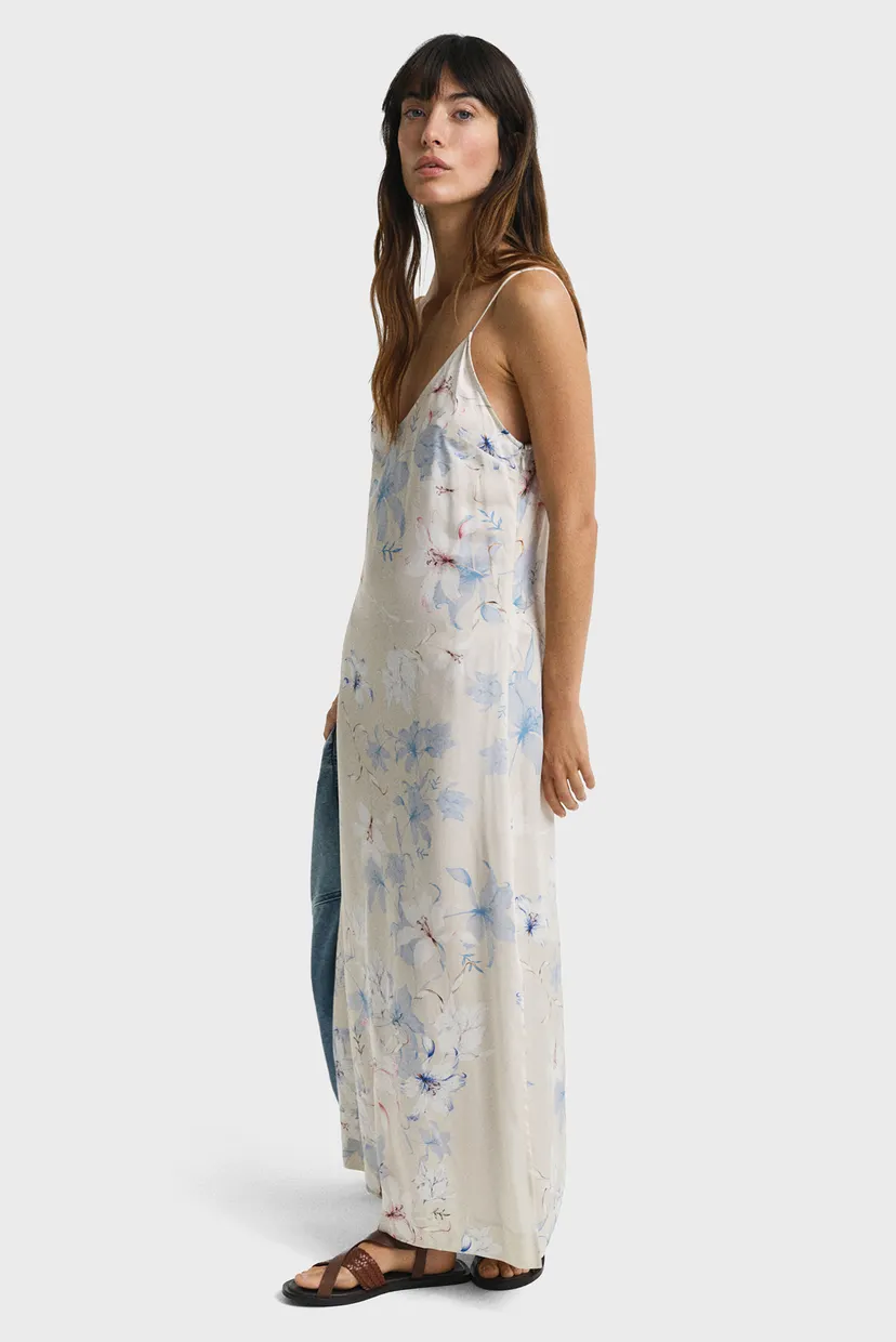 Жіноча біла сукня з візерунком FLORAL PRINT SLIP DRESS 3