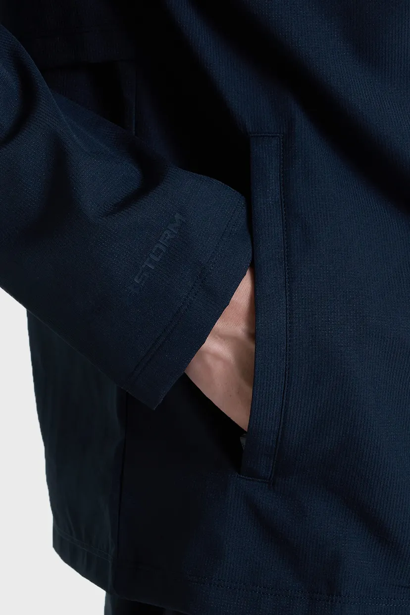 Чоловіча чорна вітровка UA STORM RUN JACKET 7