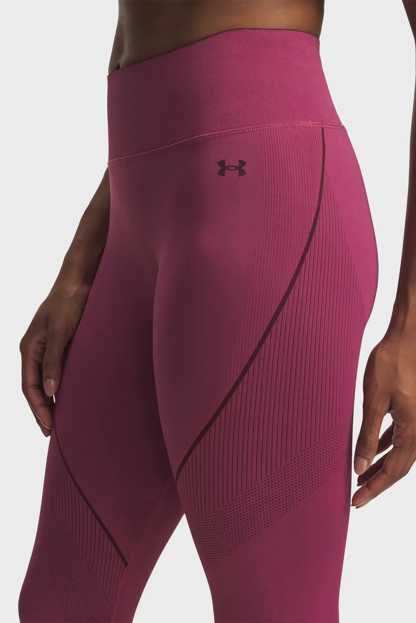 Жіночі рожеві тайтси UA Vanish Seamless Legging 4