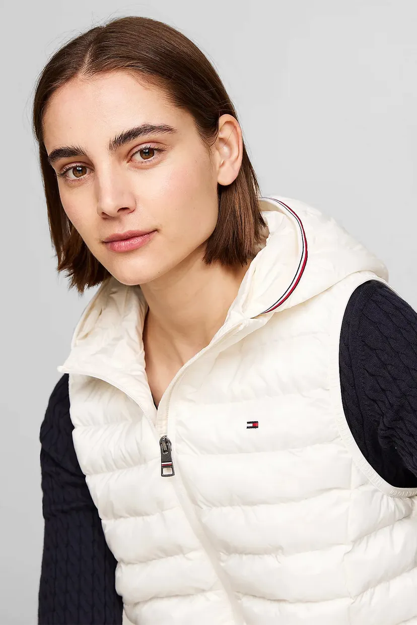 Женский белый жилет LW PADDED GLOBAL STRIPE VEST 4