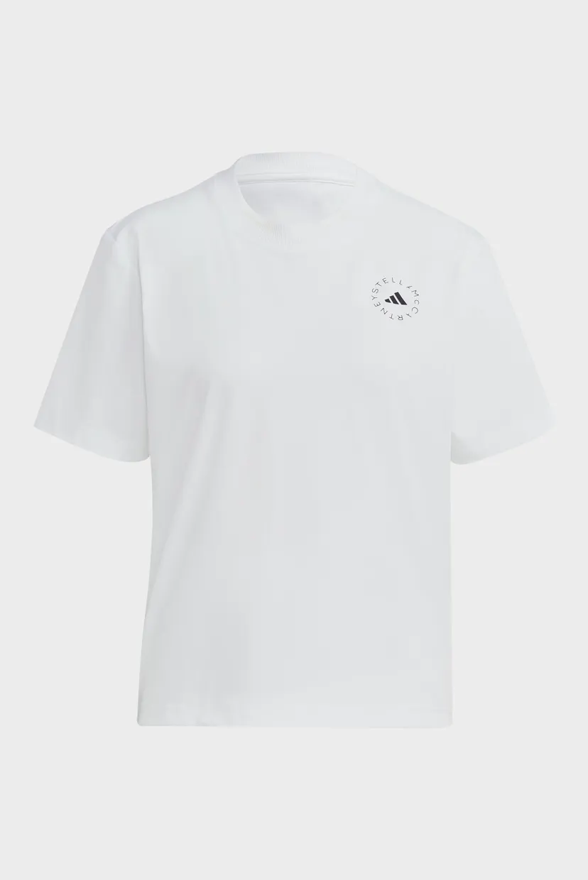 Жіноча біла футболка adidas by Stella McCartney TrueCasuals Regular Sportswear 6