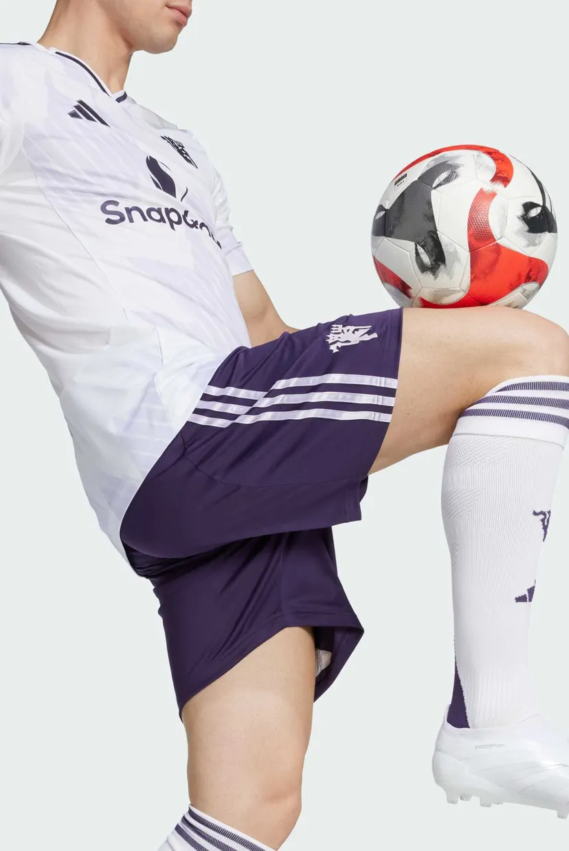 Мужские фиолетовые шорты Manchester United 25/26 Away 5