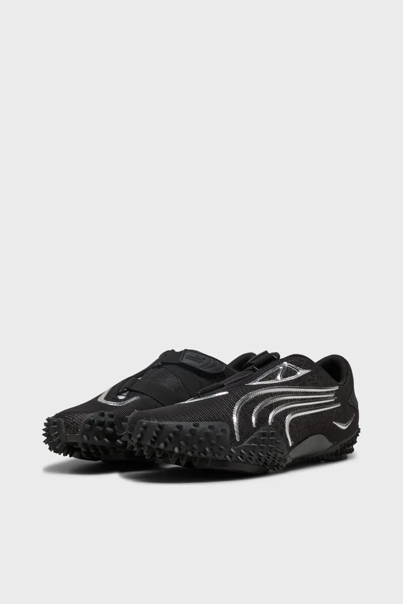 Чорні кросівки Mostro Metallic Sneakers Unisex 3