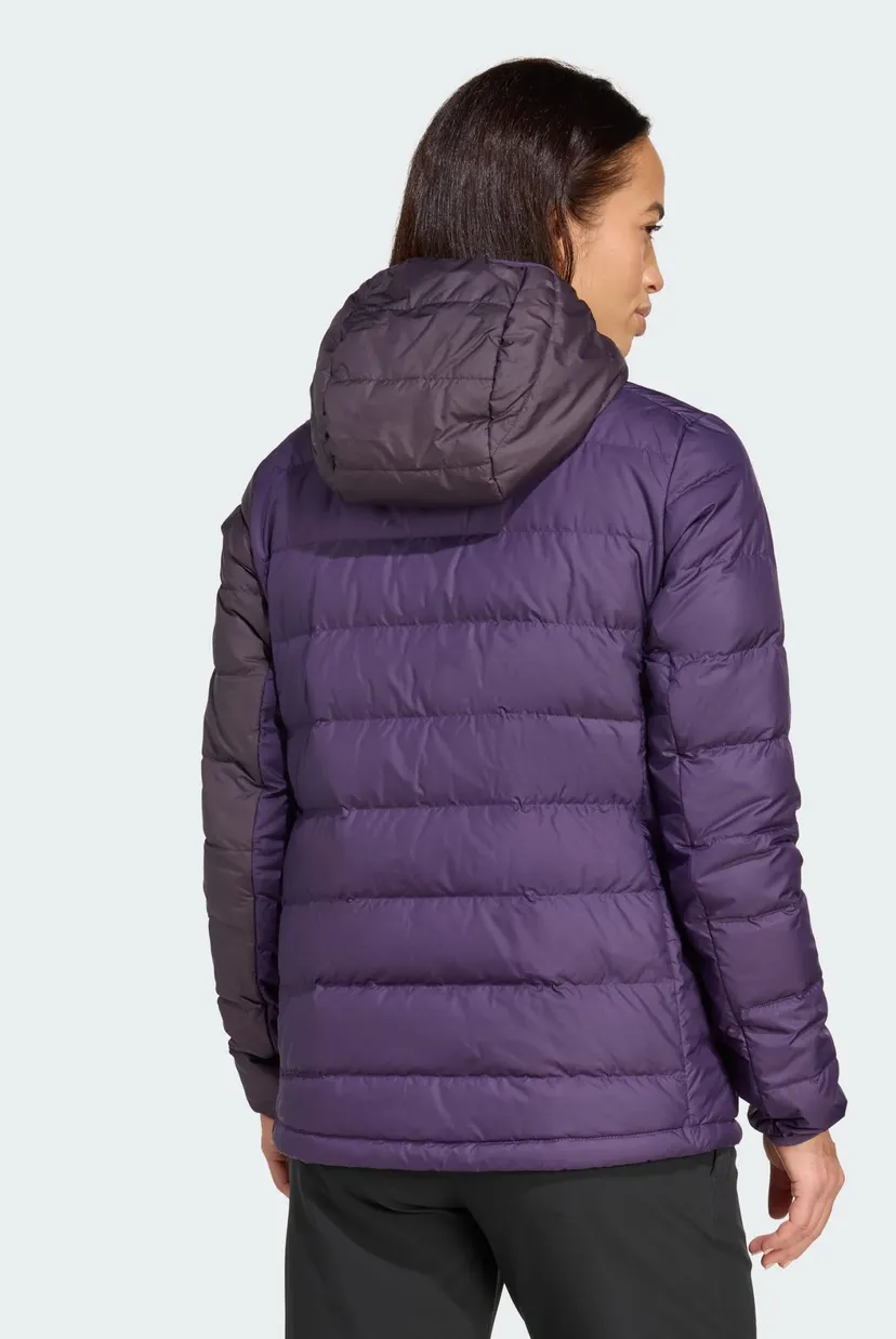 Жіночий фіолетовий пуховик Terrex Multi Light Down CLIMAWARM 3